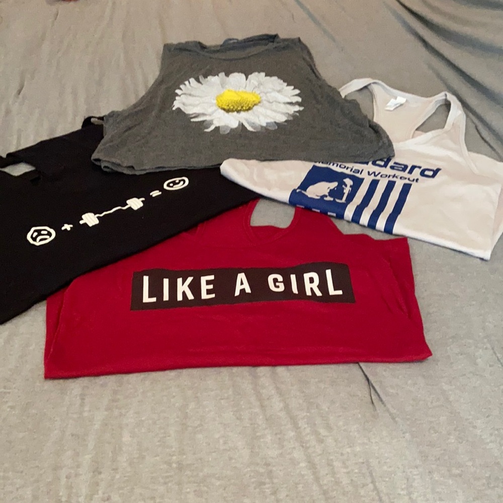 Cotton workout tanks